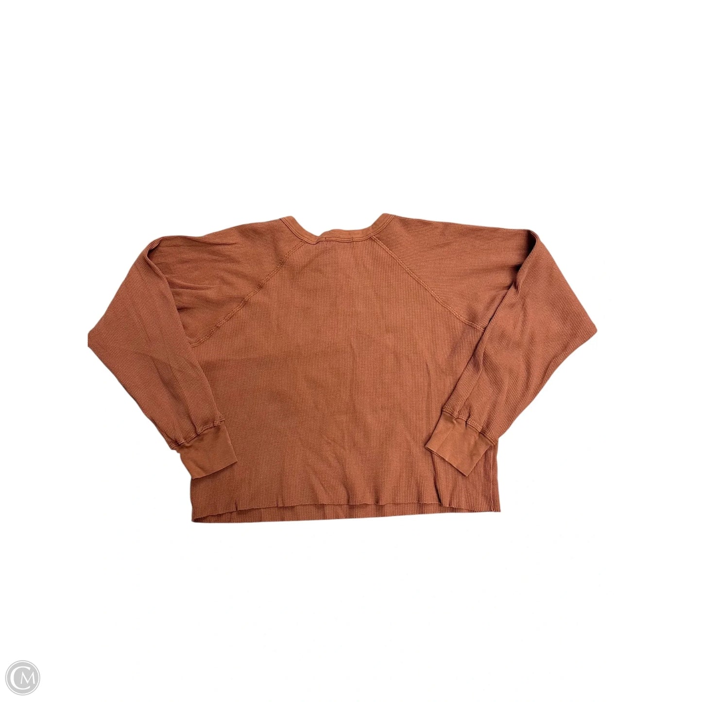 Top Long Sleeve By Daydreamer In Orange, Size: L