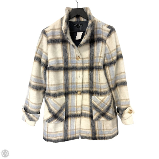 Coat Other By Charlie B In Blue & White, Size: S