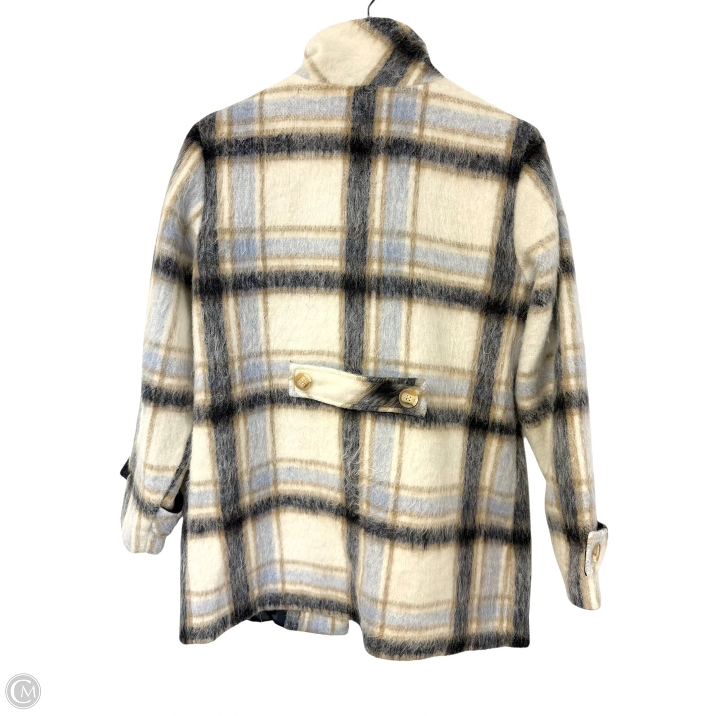 Coat Other By Charlie B In Blue & White, Size: S