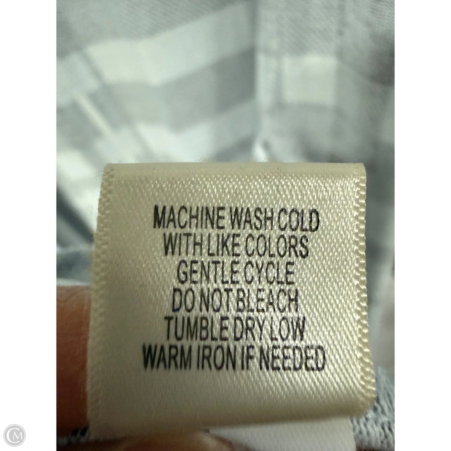 Cardigan By Clothes Mentor In Blue, Size: 1x