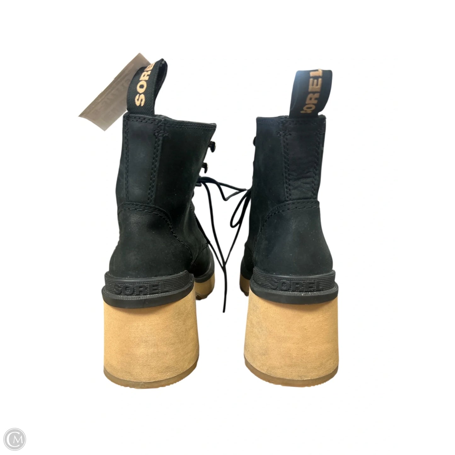 Boots Ankle Heels By Sorel In Black, Size: 7