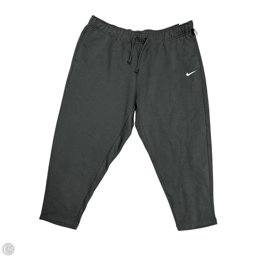 Athletic Pants By Nike Apparel In Black, Size: 2x