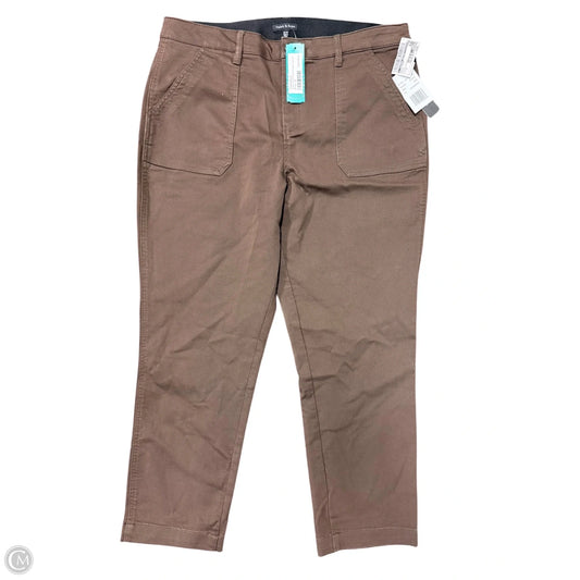 Pants Other By Clothes Mentor In Brown, Size: 16