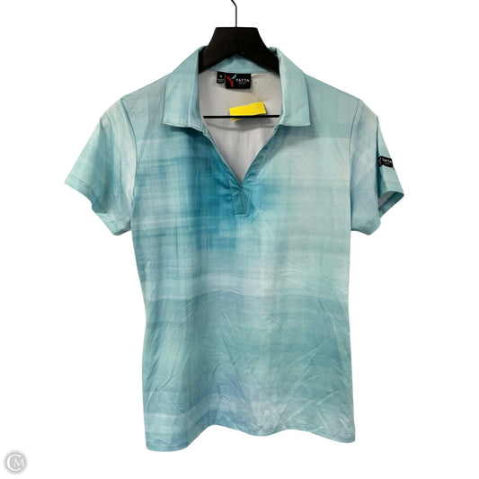 Athletic Top Short Sleeve By Clothes Mentor In Blue, Size: M