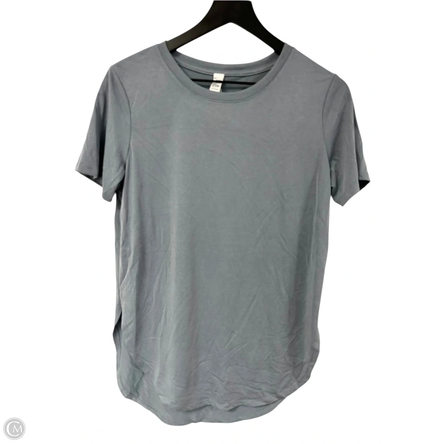 Athletic Top Short Sleeve By Zyia In Blue, Size: S