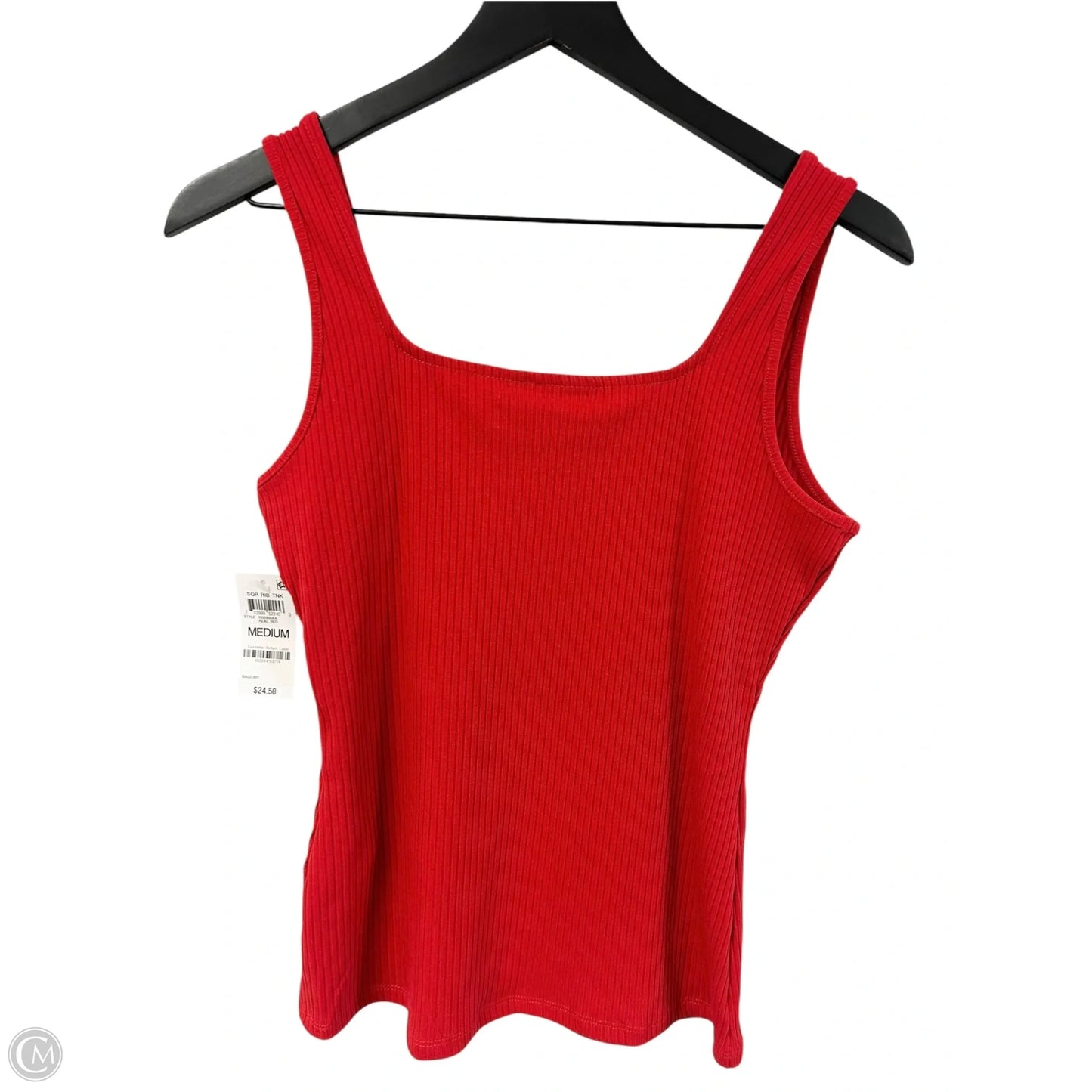 Tank Top By Inc In Red, Size: M