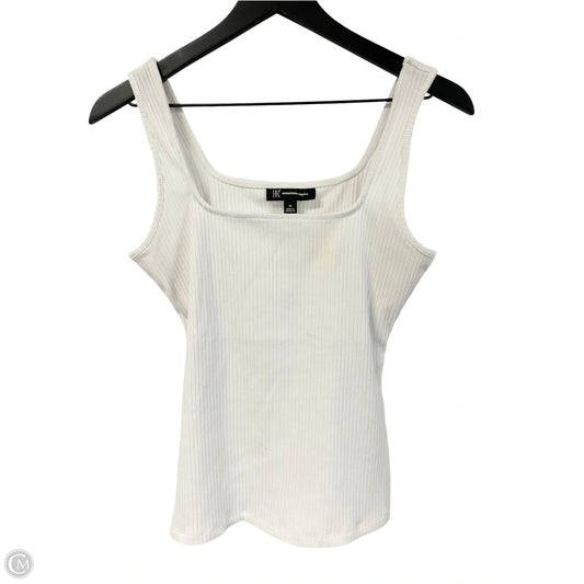 Tank Top By Inc In White, Size: M