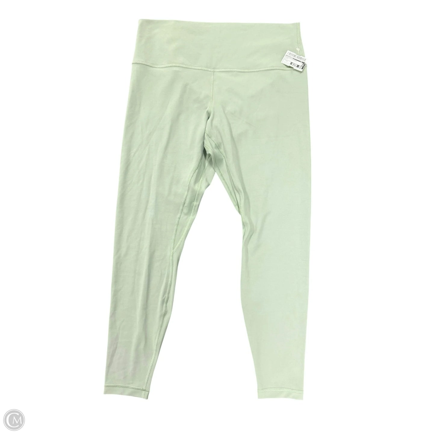 Athletic Leggings By Lululemon In Green, Size: 14
