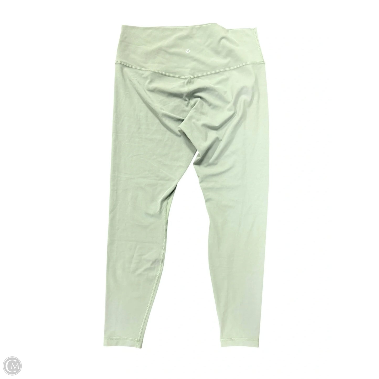 Athletic Leggings By Lululemon In Green, Size: 14