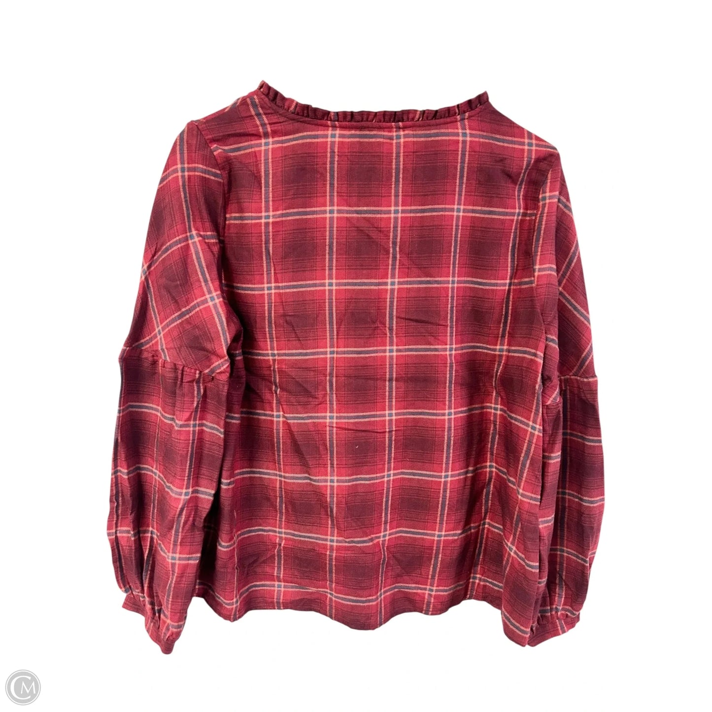 Top Long Sleeve By Daily Thread In Red, Size: L