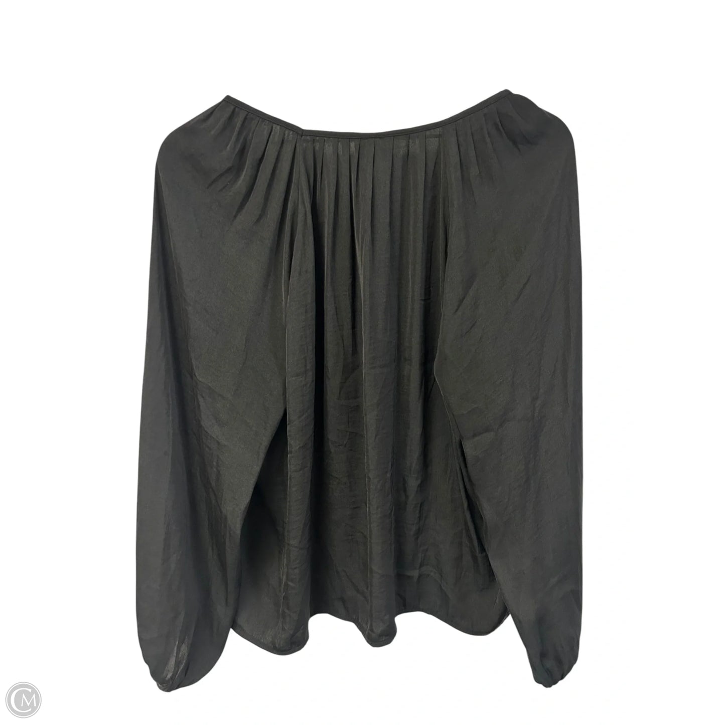 Top Long Sleeve By A New Day In Black, Size: L