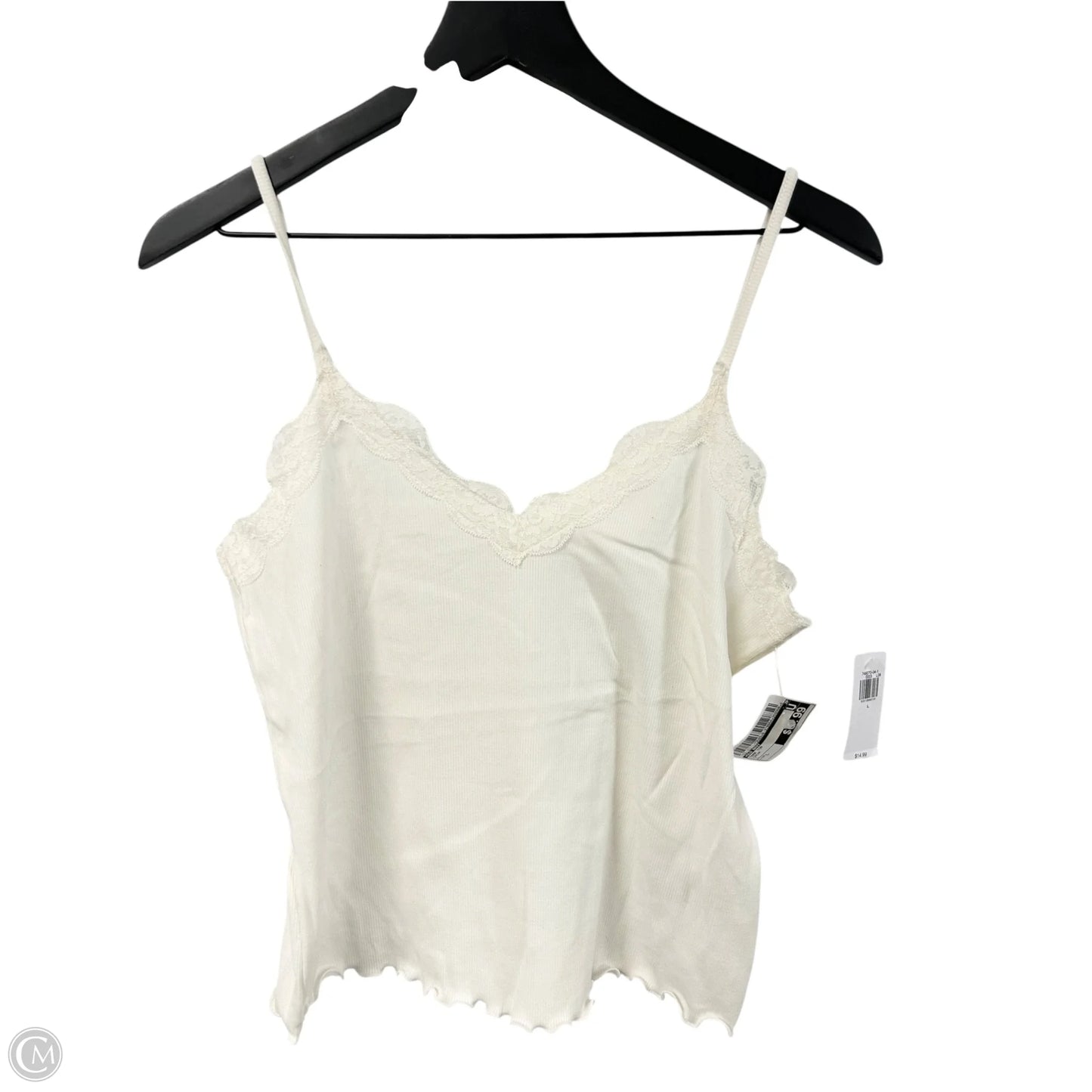 Tank Top By Old Navy In Cream, Size: L