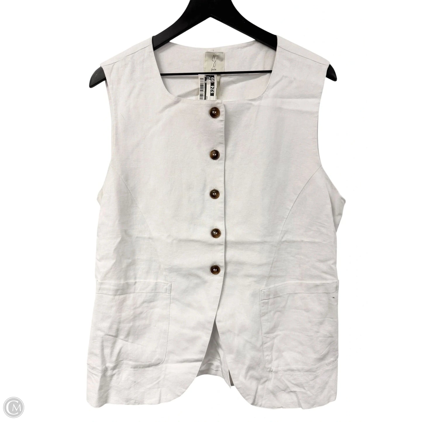 Vest Other By Joie In White, Size: Xl