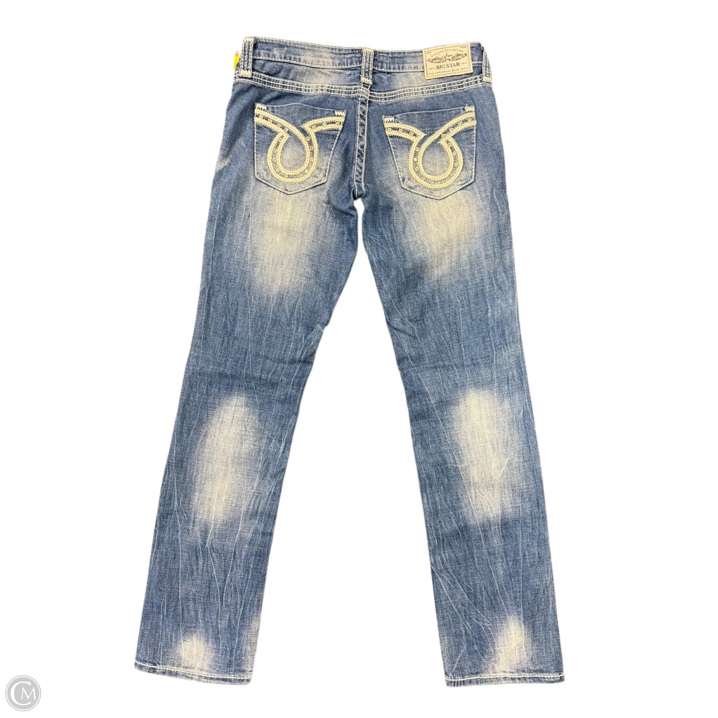 Jeans Boot Cut By Big Star In Blue Denim, Size: 6