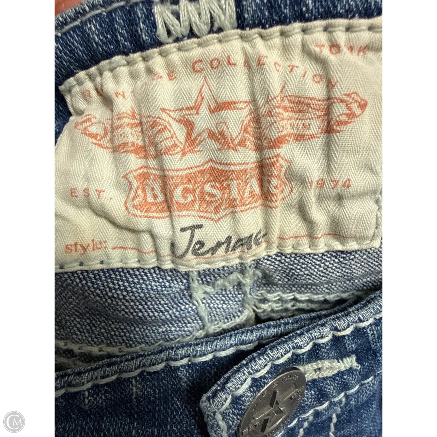 Jeans Boot Cut By Big Star In Blue Denim, Size: 6