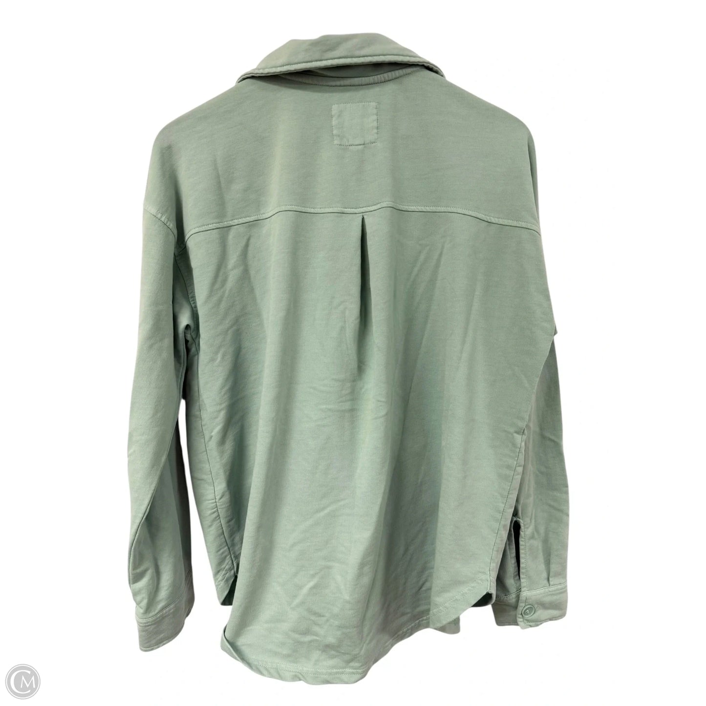 Jacket Shirt By Thread And Supply In Green, Size: M