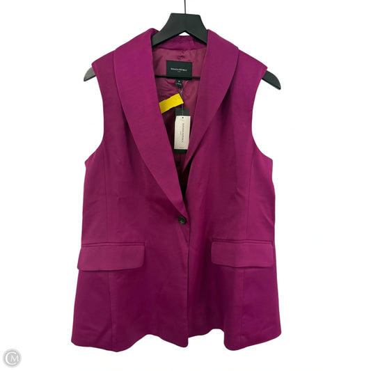 Vest Other By Banana Republic In Purple, Size: 8