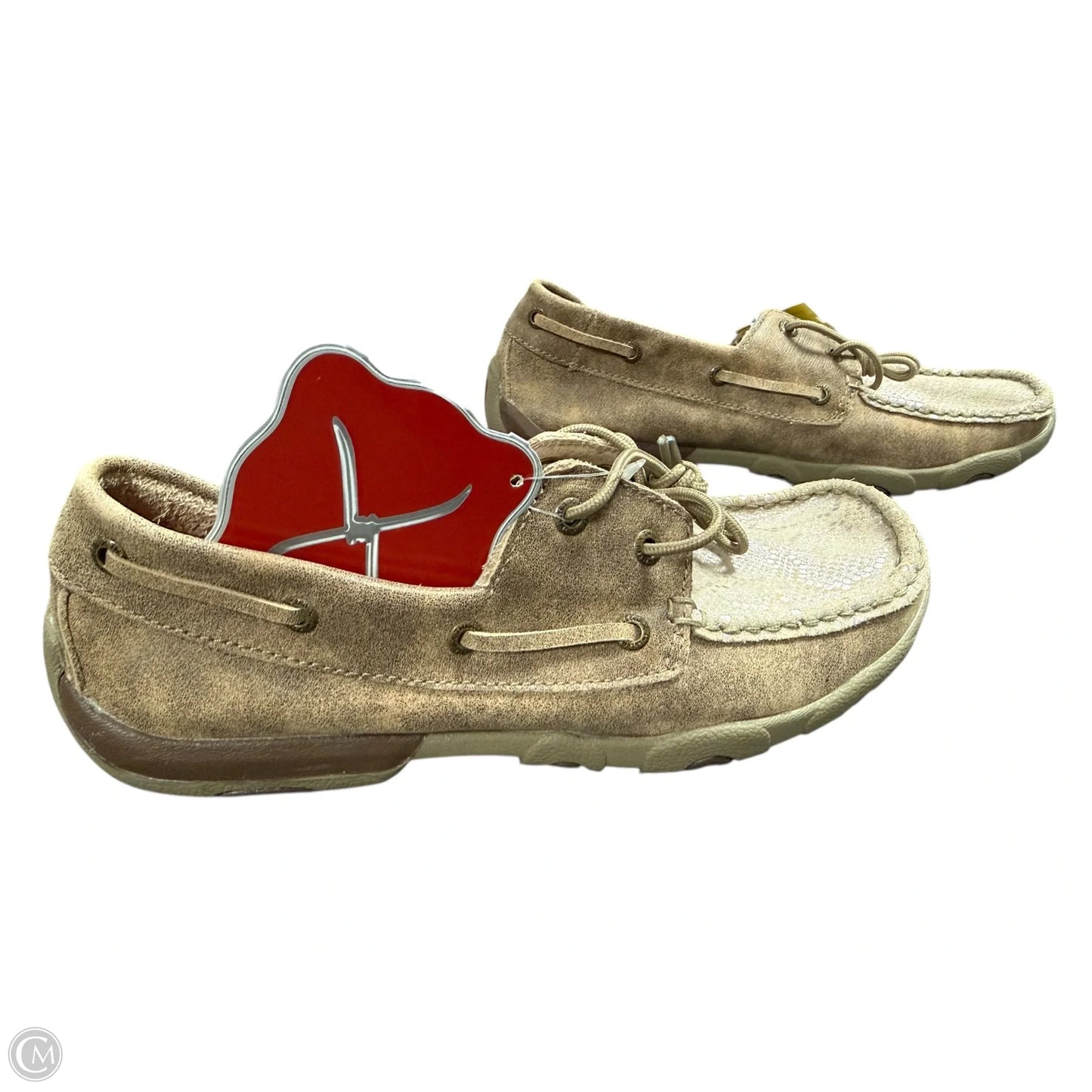 Shoes Flats By Cmc In Tan, Size: 8.5