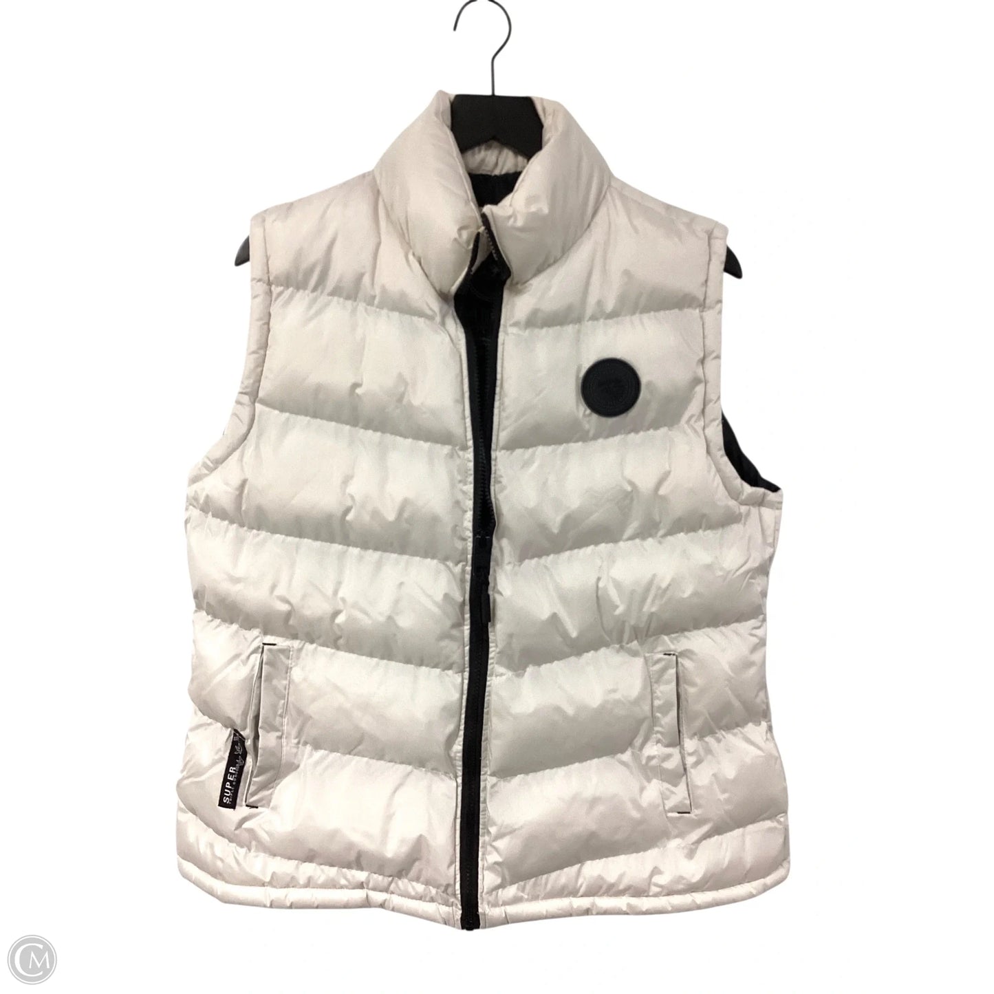 Vest Puffer & Quilted By Cmc In White, Size: Xl