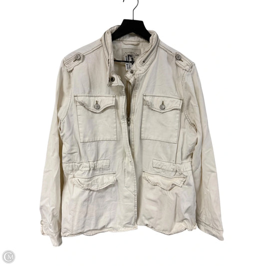 Jacket Other By Clothes Mentor In Cream, Size: Xl
