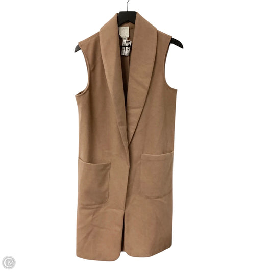 Vest Other By Joie In Tan, Size: M