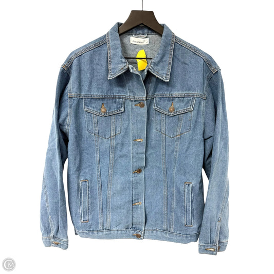 Jacket Denim By Cme In Blue Denim, Size: M