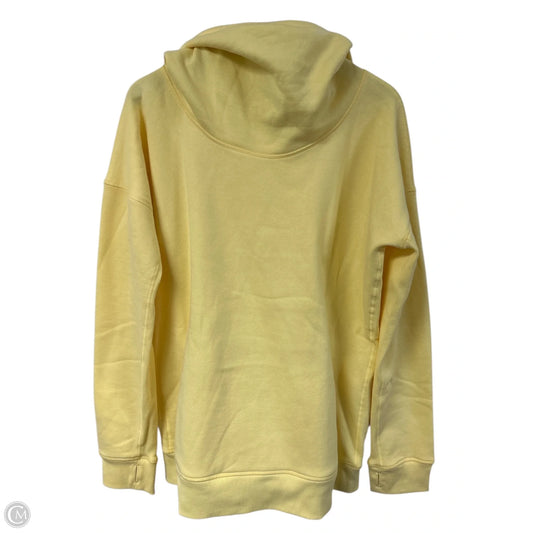 Sweatshirt Hoodie By Zyia In Yellow, Size: Lp
