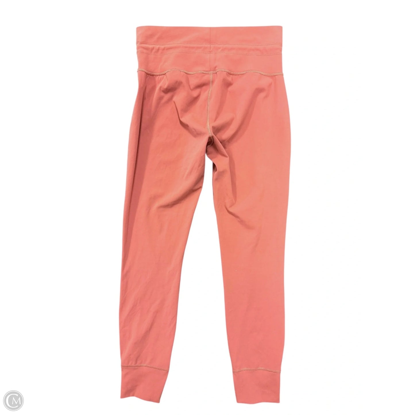 Athletic Leggings By Vuori In Orange, Size: M