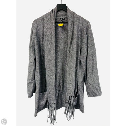 Sweater Cardigan By Ethyl In Grey, Size: Xxl
