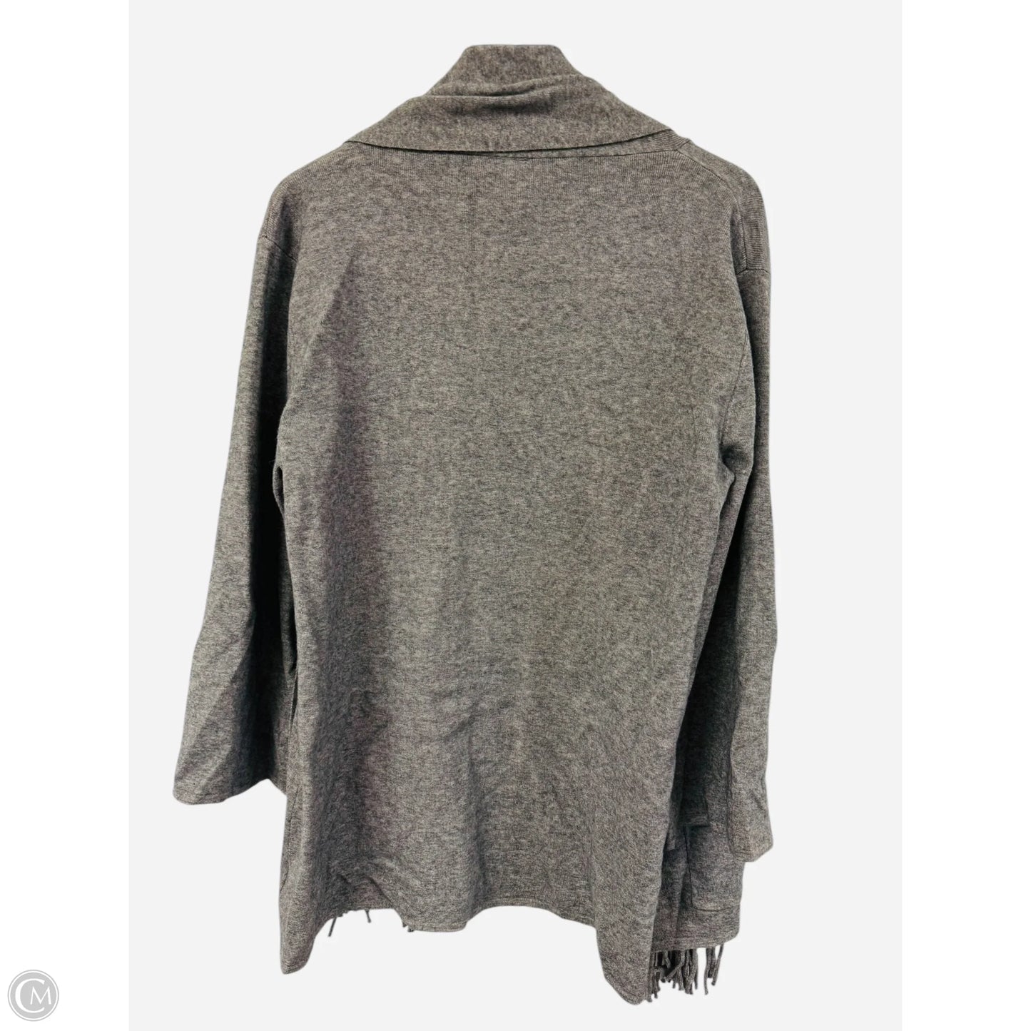 Sweater Cardigan By Ethyl In Grey, Size: Xxl