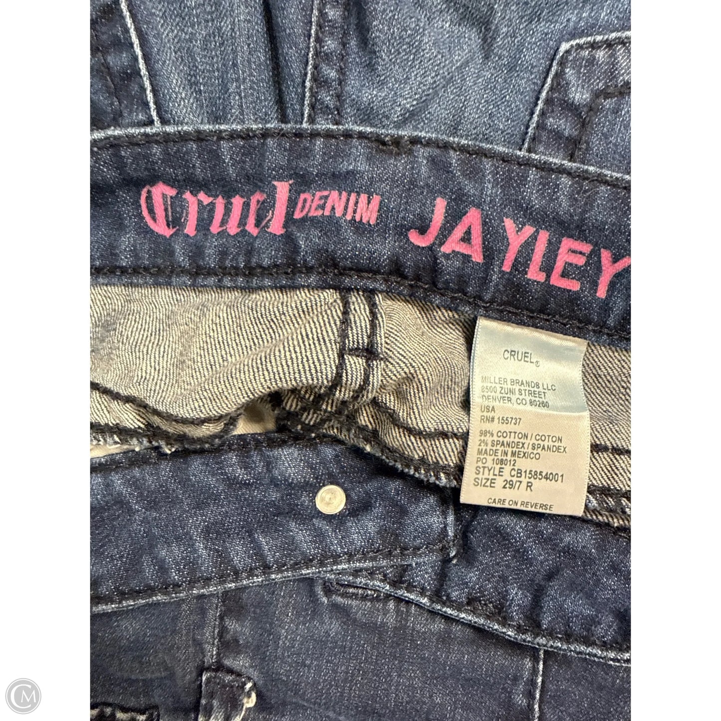Jeans Flared By Clothes Mentor In Blue Denim, Size: 8