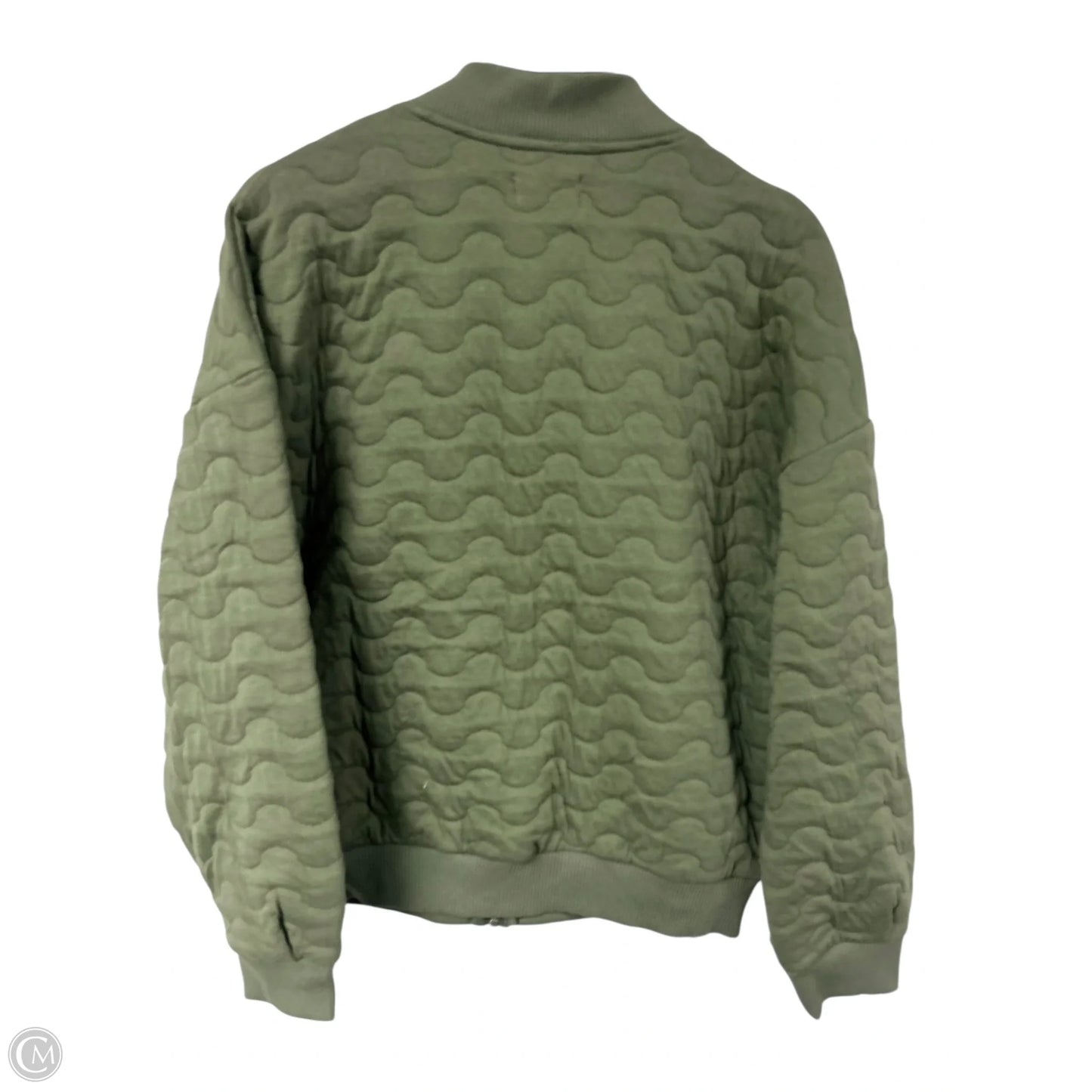 Jacket Puffer & Quilted By Be Cool In Geometric Pattern, Size: M