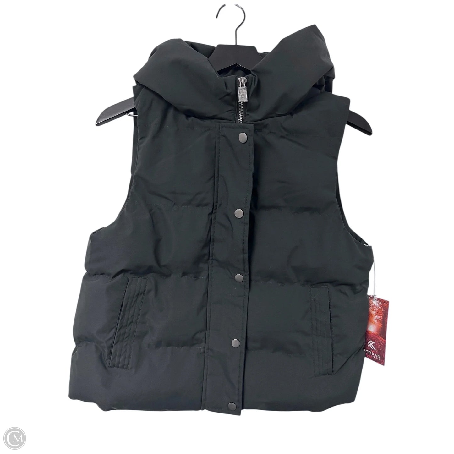 Vest Puffer & Quilted By Kyodan In Black, Size: S