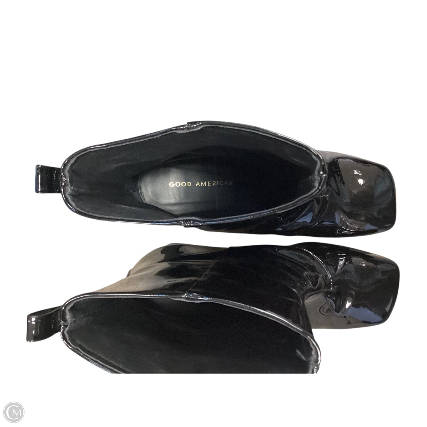Boots Ankle Heels By Good American In Black, Size: 8