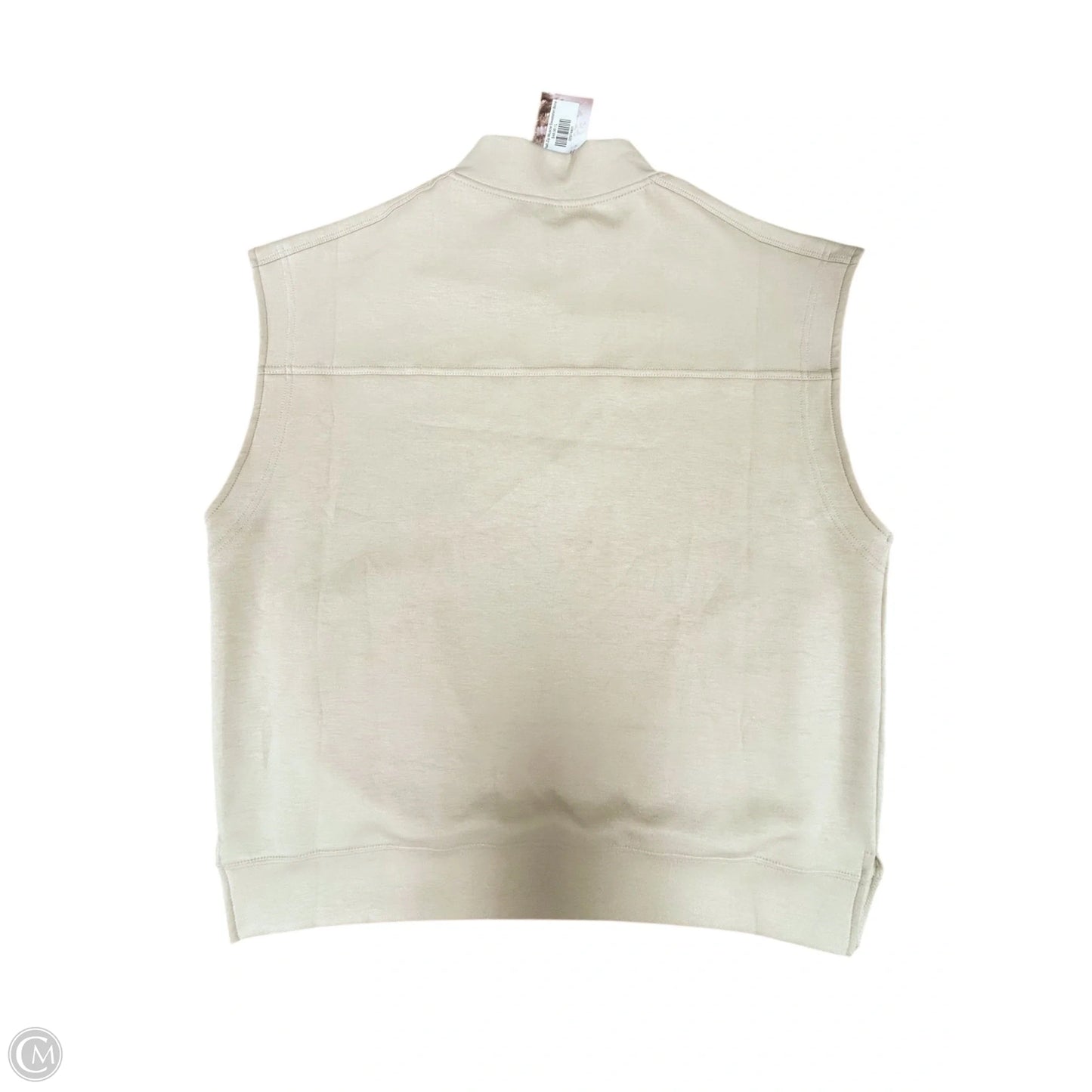 Top Short Sleeve By Wishlist In Tan, Size: L