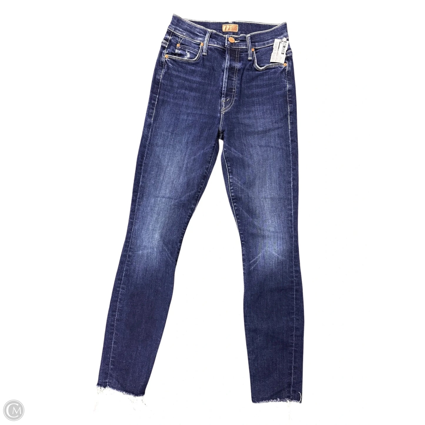 Jeans Skinny By Mother In Blue Denim, Size: Xxs