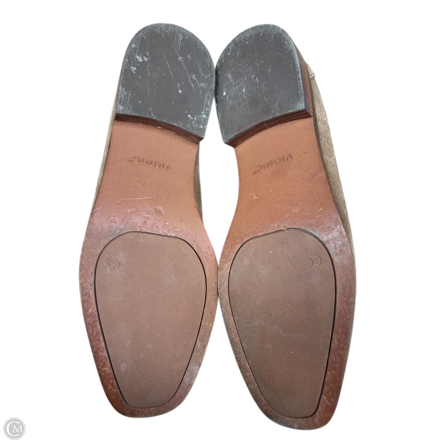 Shoes Flats By Vionic In Brown, Size: 10