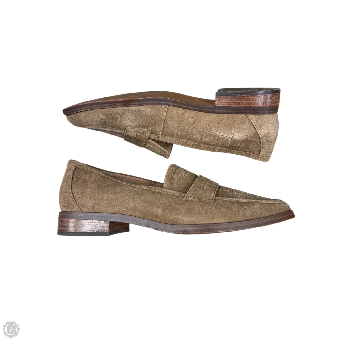 Shoes Flats By Vionic In Brown, Size: 10