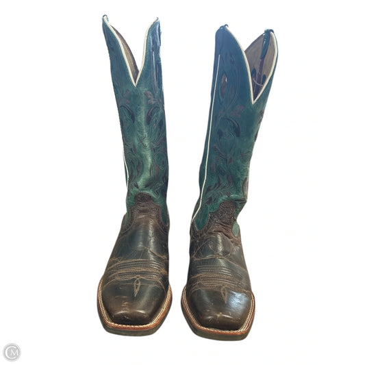Boots Western By Cmb In Brown & Green, Size: 9