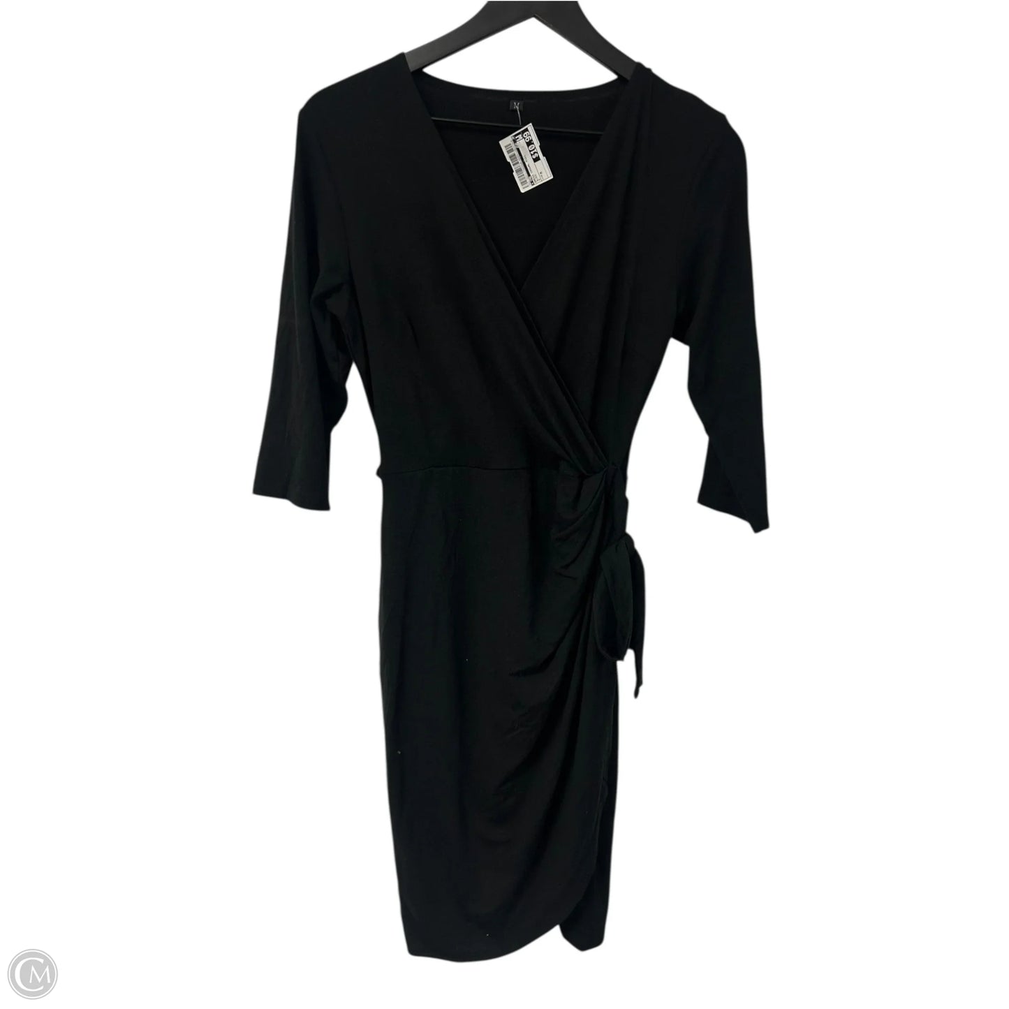 Dress Casual Midi By Cme In Black, Size: M
