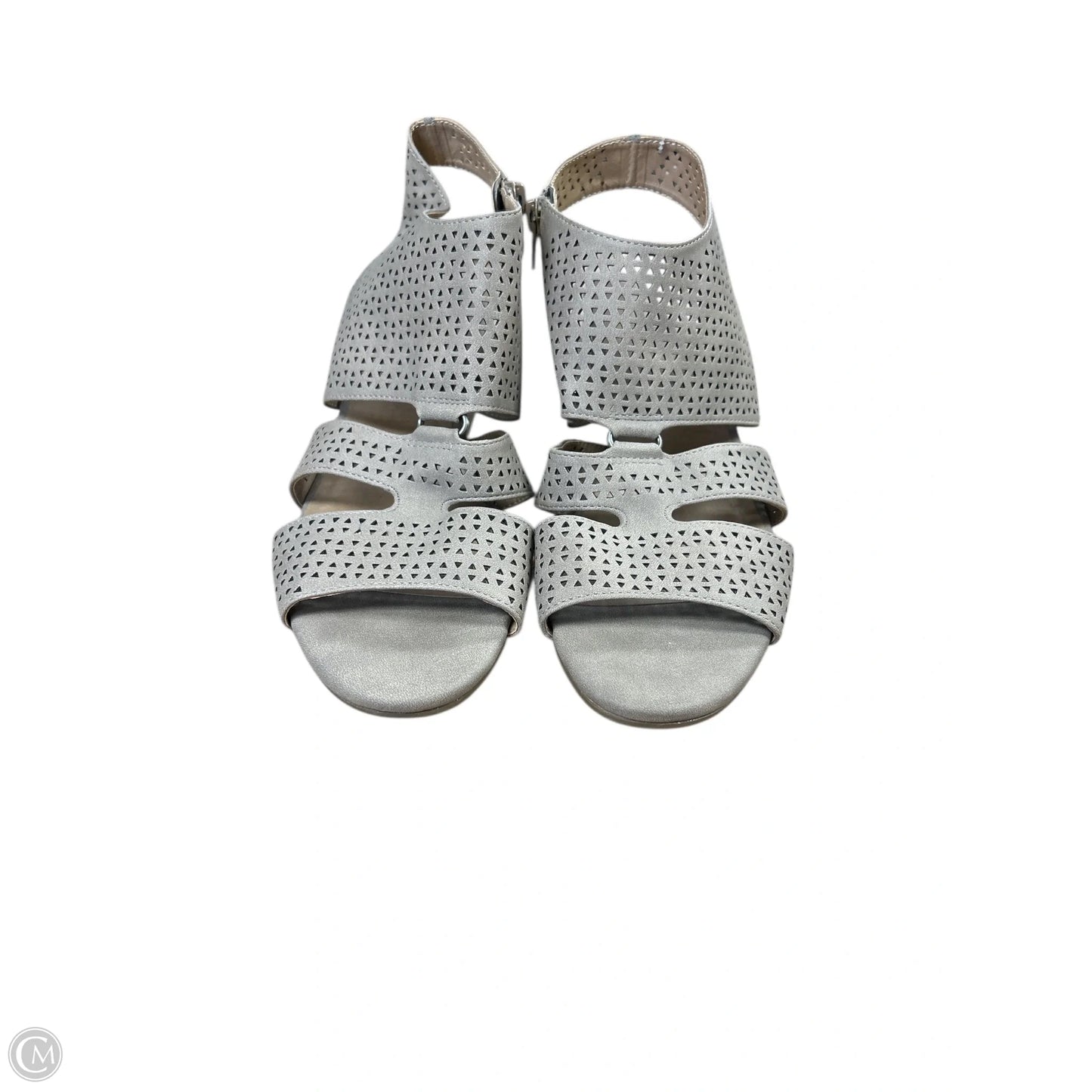 Sandals Heels Block By Naturalizer In Tan, Size: 10