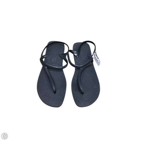 Sandals Flats By Havaianas In Black, Size: 10.5