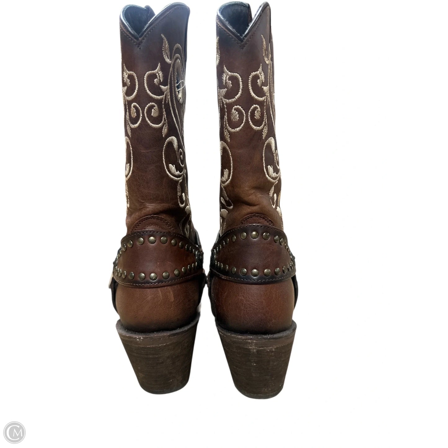 Boots Western By Cmb In Brown, Size: 9