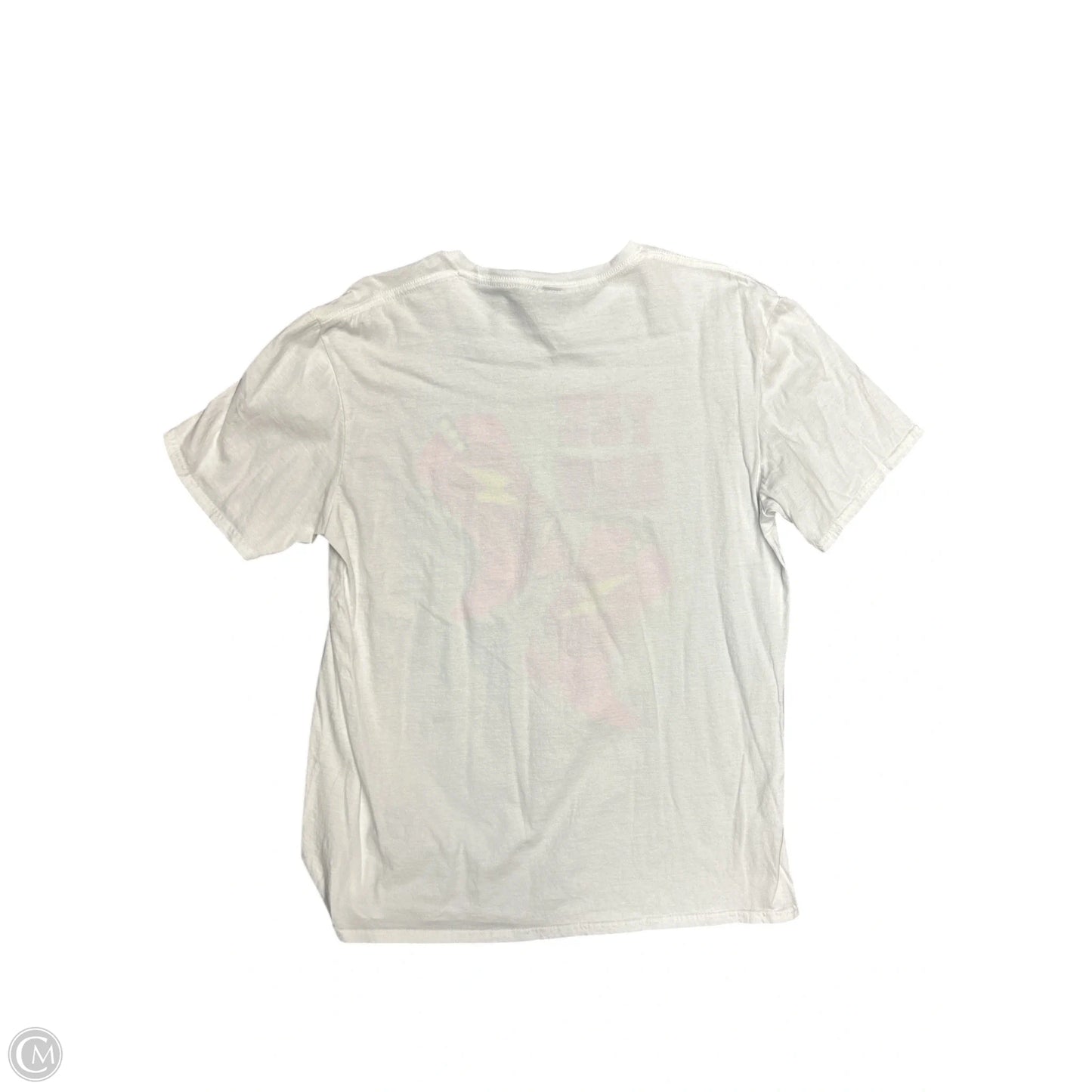 Top Short Sleeve Basic By Cme In White, Size: M