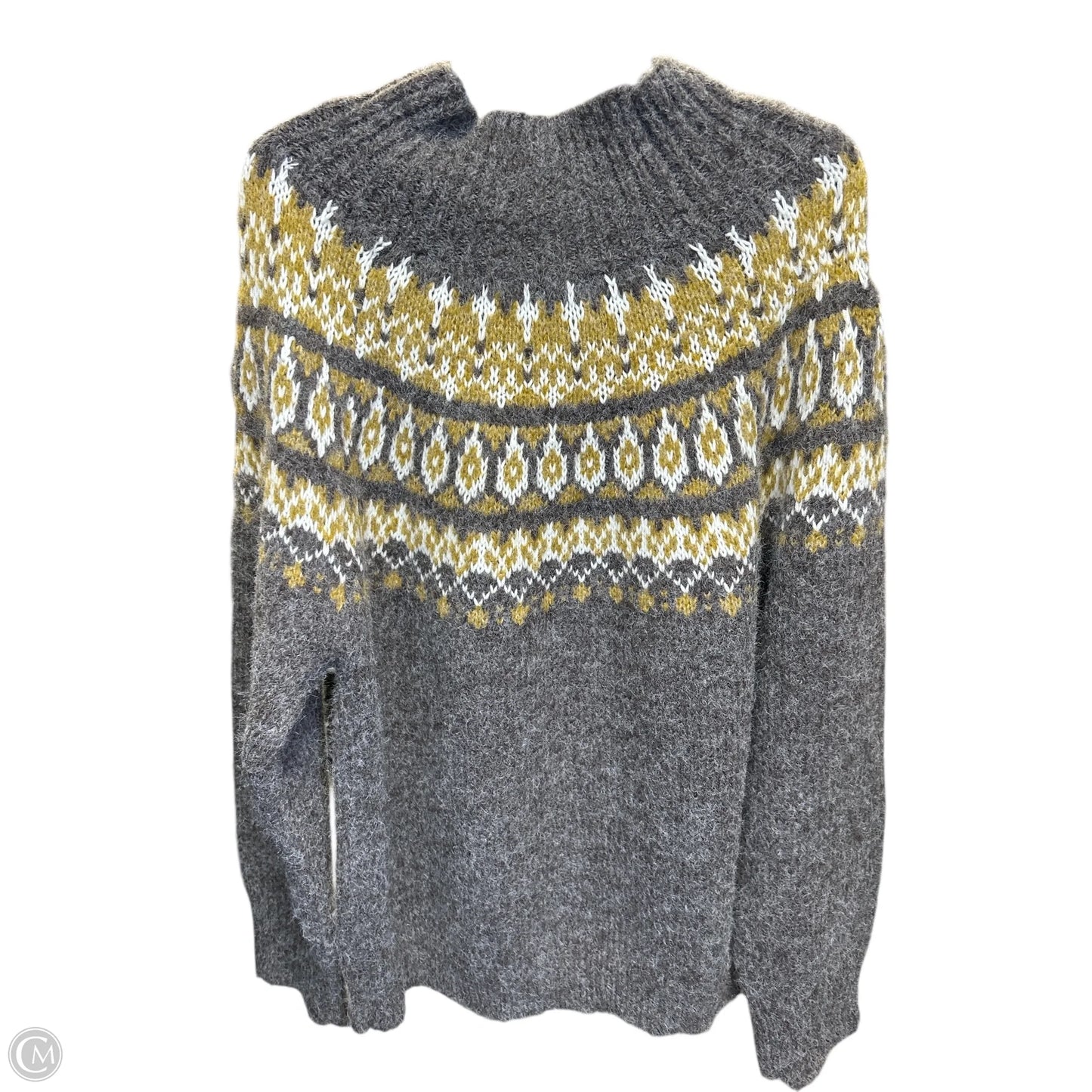 Sweater By Moon River In Brown, Size: L