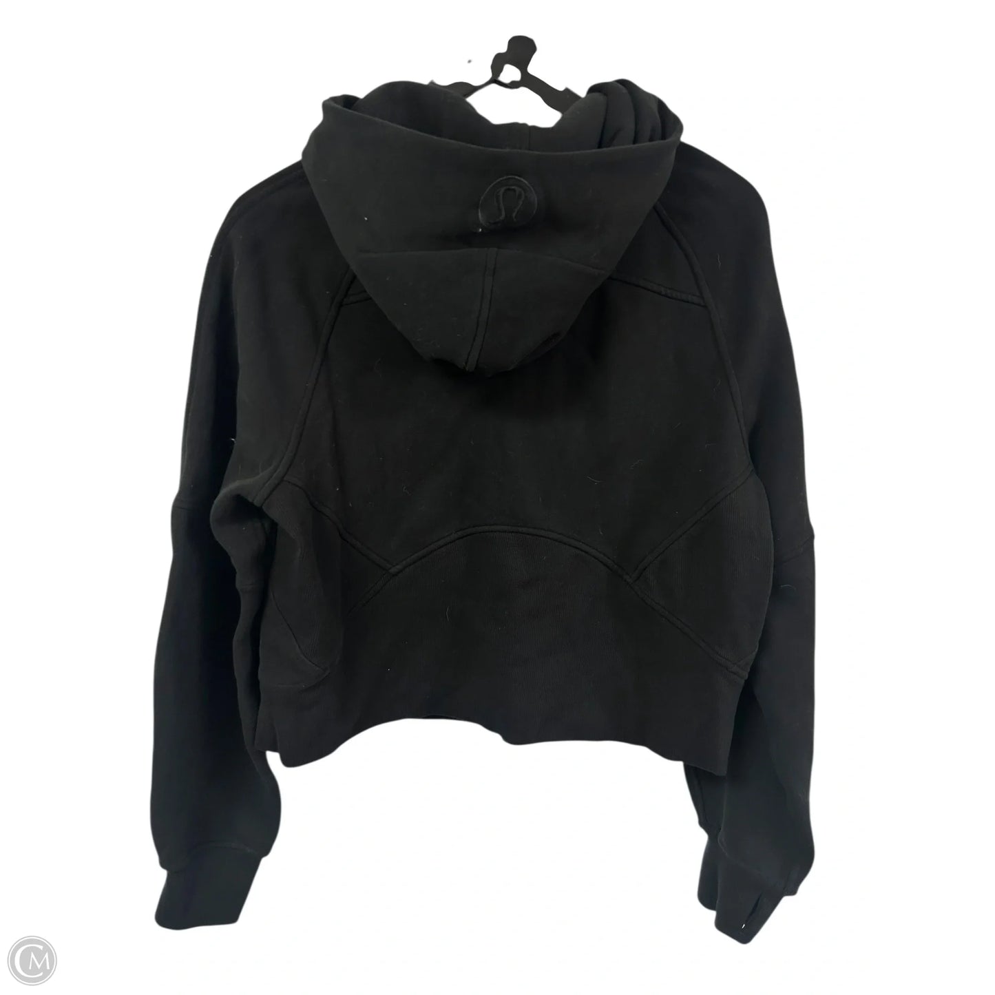 Sweatshirt Hoodie By Lululemon In Black, Size: Xs
