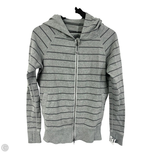 Sweatshirt Hoodie By Lululemon In Grey, Size: 2