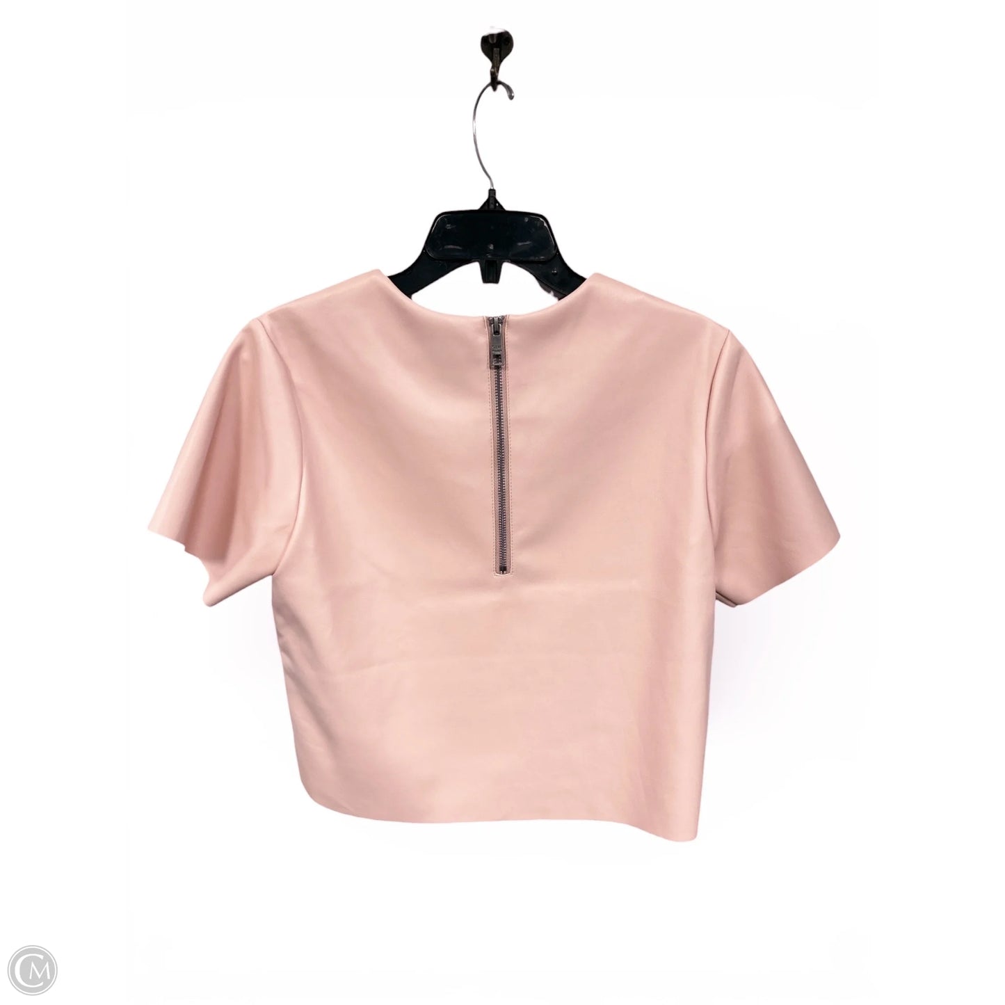 Top Short Sleeve By Steve Madden In Pink, Size: Xs