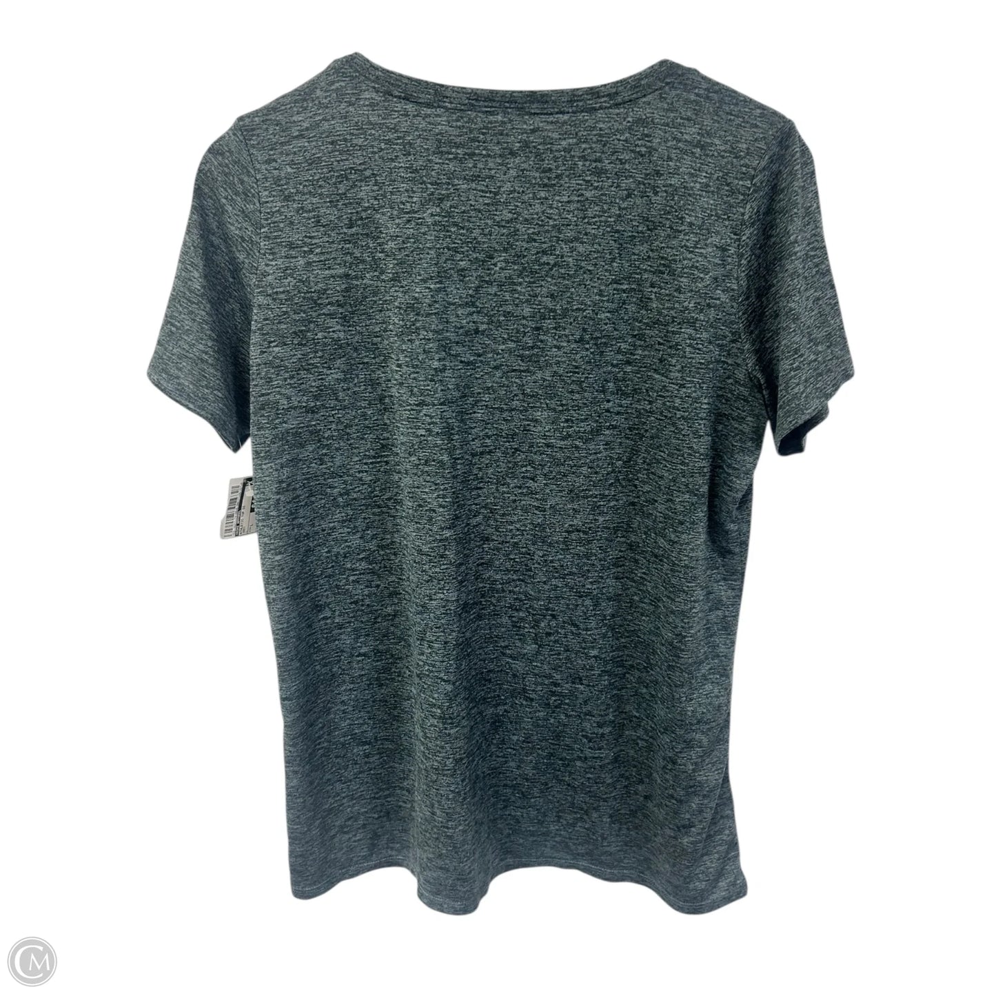 Athletic Top Short Sleeve By Nike Apparel In Grey, Size: L