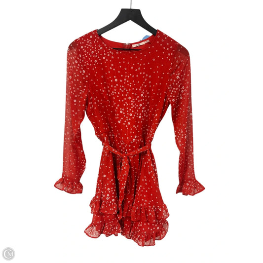 Dress Party Short By Mi Ami In Red, Size: M